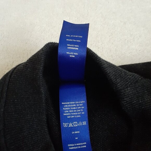 Kit and Ace Women's Size S Dark Heather Gray Pacific Coast Pullover Sweatshirt - Picture 6 of 12